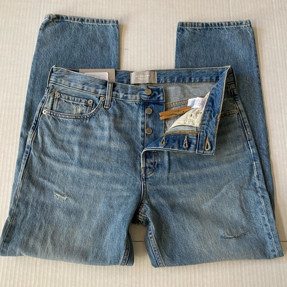 NWT Everlane Jeans The Relaxed Straight Fit Organic cotton - Picture 14 of 16